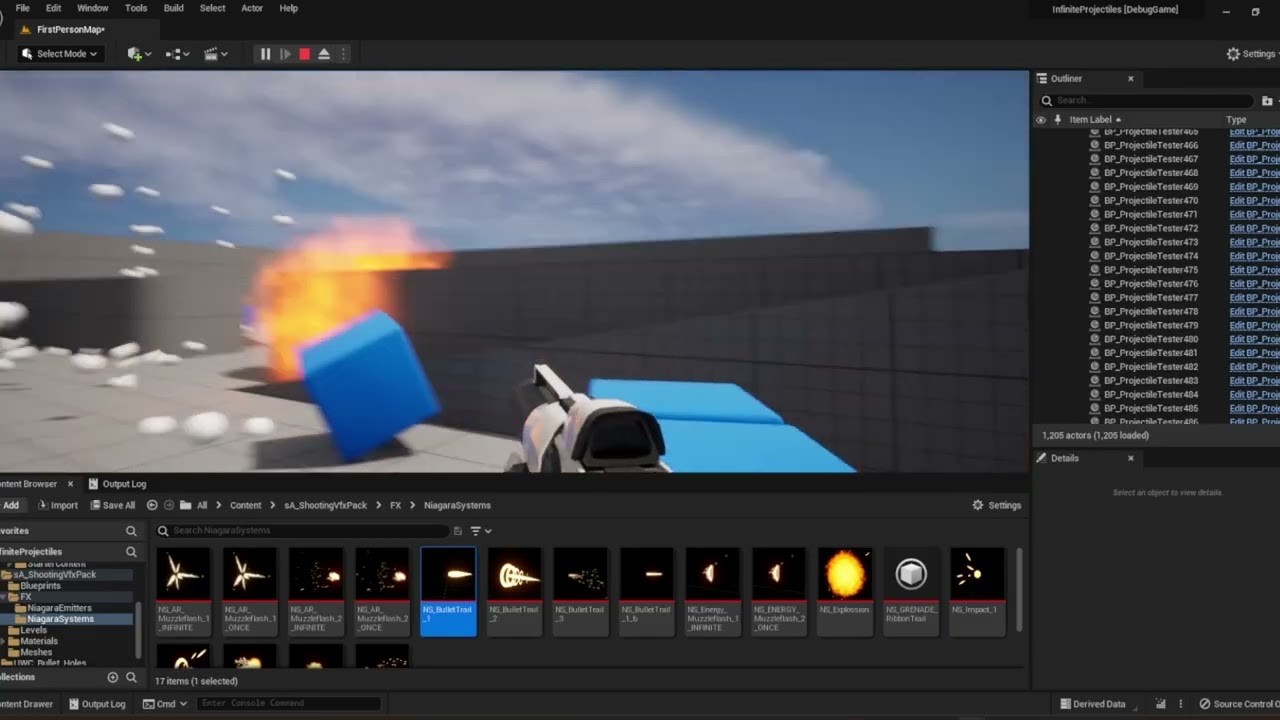Infinite Projectiles New Changes v1.1.0