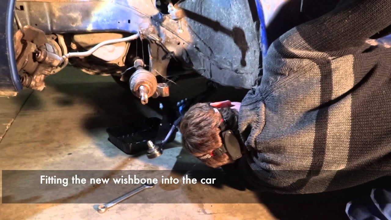 Peugeot 106 Strut, Driveshaft, and Wishbone Replacement
