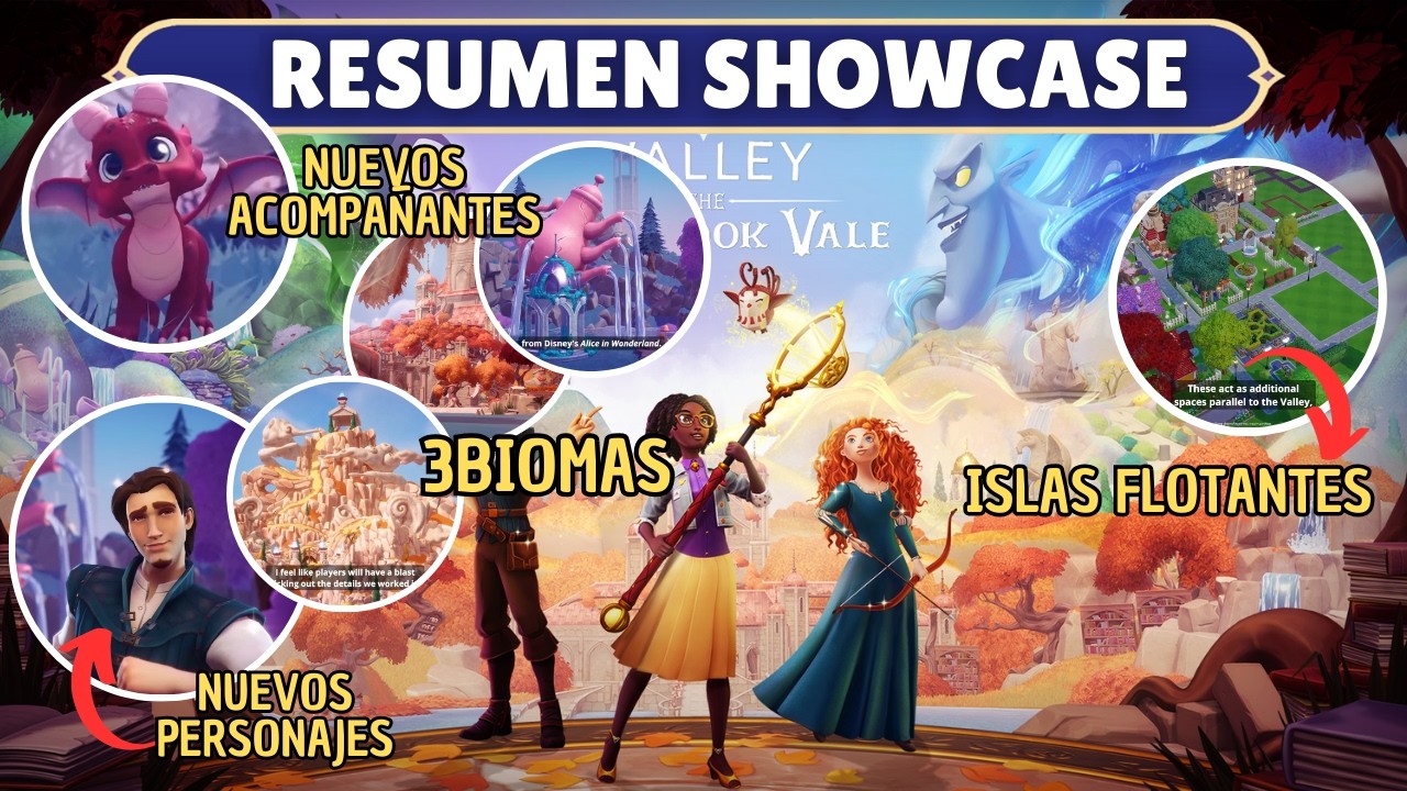 Todo lo NUEVO que llega a DREAMLIGHT VALLEY | Resumen Showcase