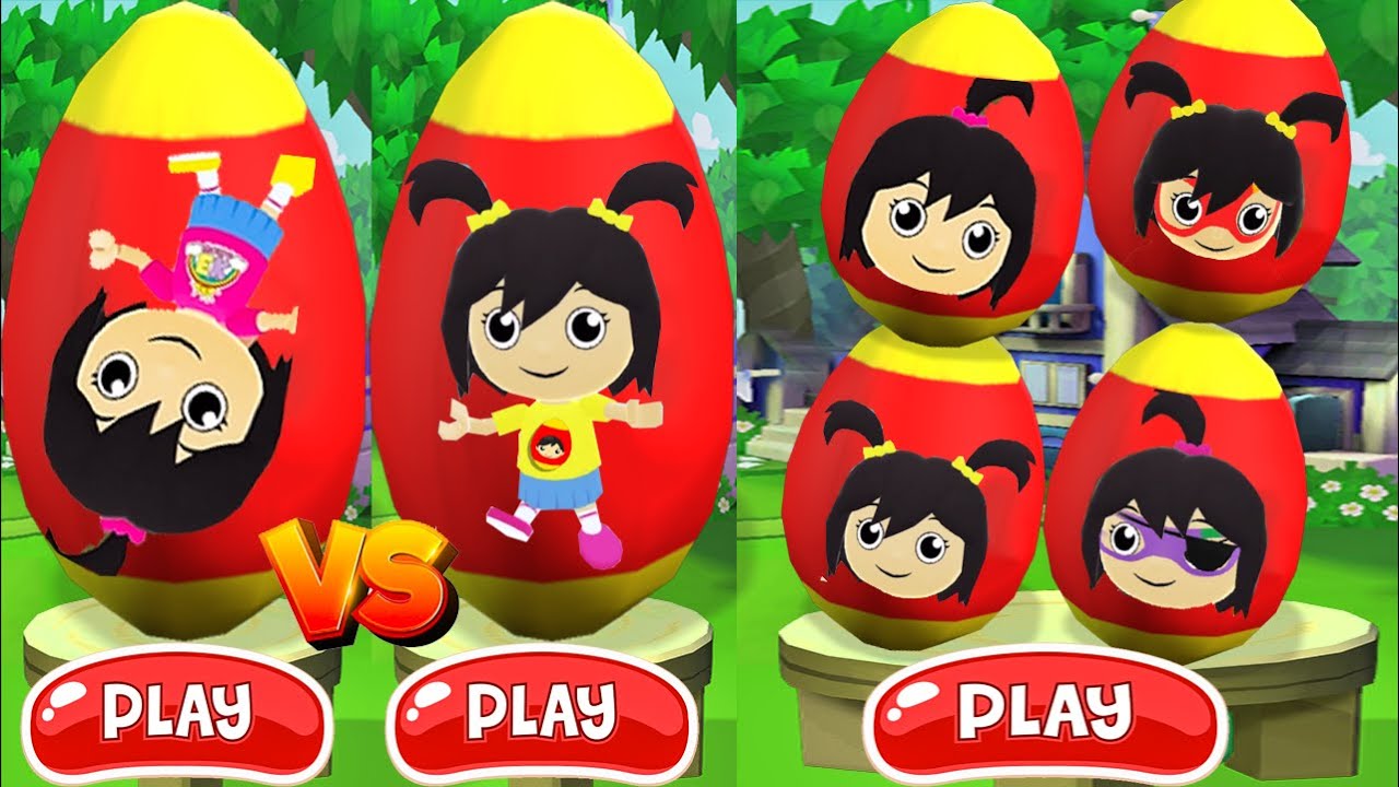 Tag with Emma vs Tag with Kate - Ryan's Twin sisters