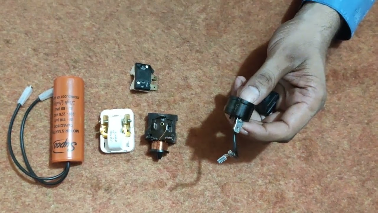 Types of Compressor Relay | Freezer Relay | Fridge Relay | Capacitor