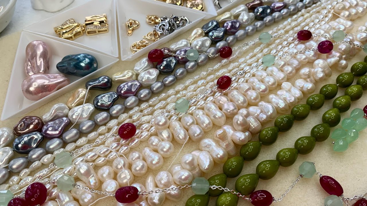 ФУРНИТУРА ПРЕМИУМ / ЖЕМЧУГ/ МАЛИНОВЫЙ ФРЕШ/ AliExpress/ 