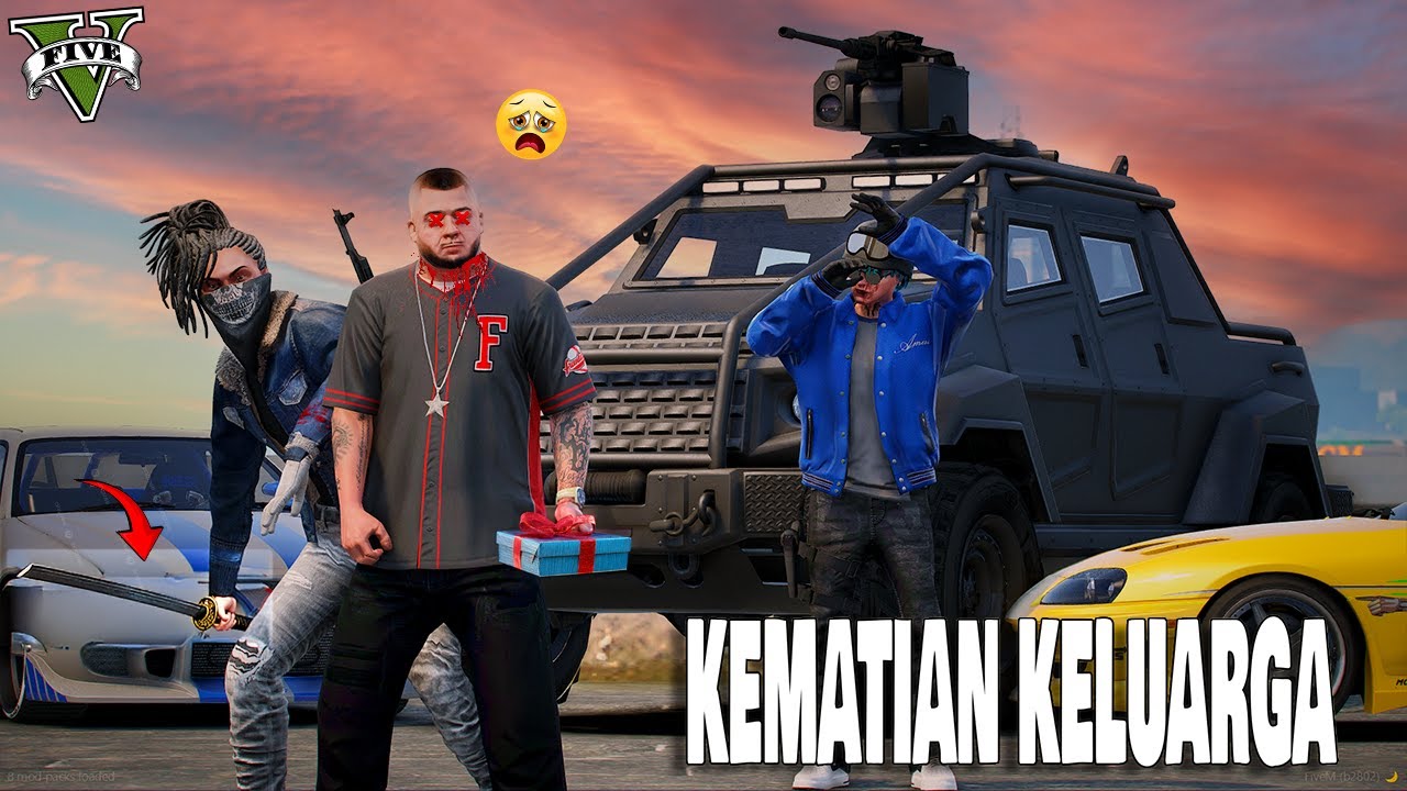 AKSI TERSEDIH !! KABAR KEMATIAN SALAH SATU KELUARGA JOHAN :( !! GTA 5 ROLEPLAY