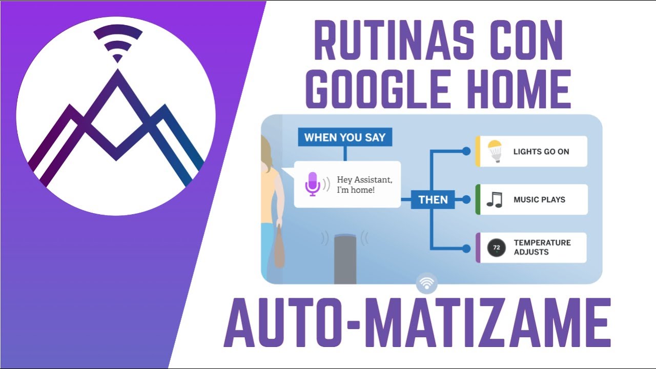 Como crear rutinas en Google Home