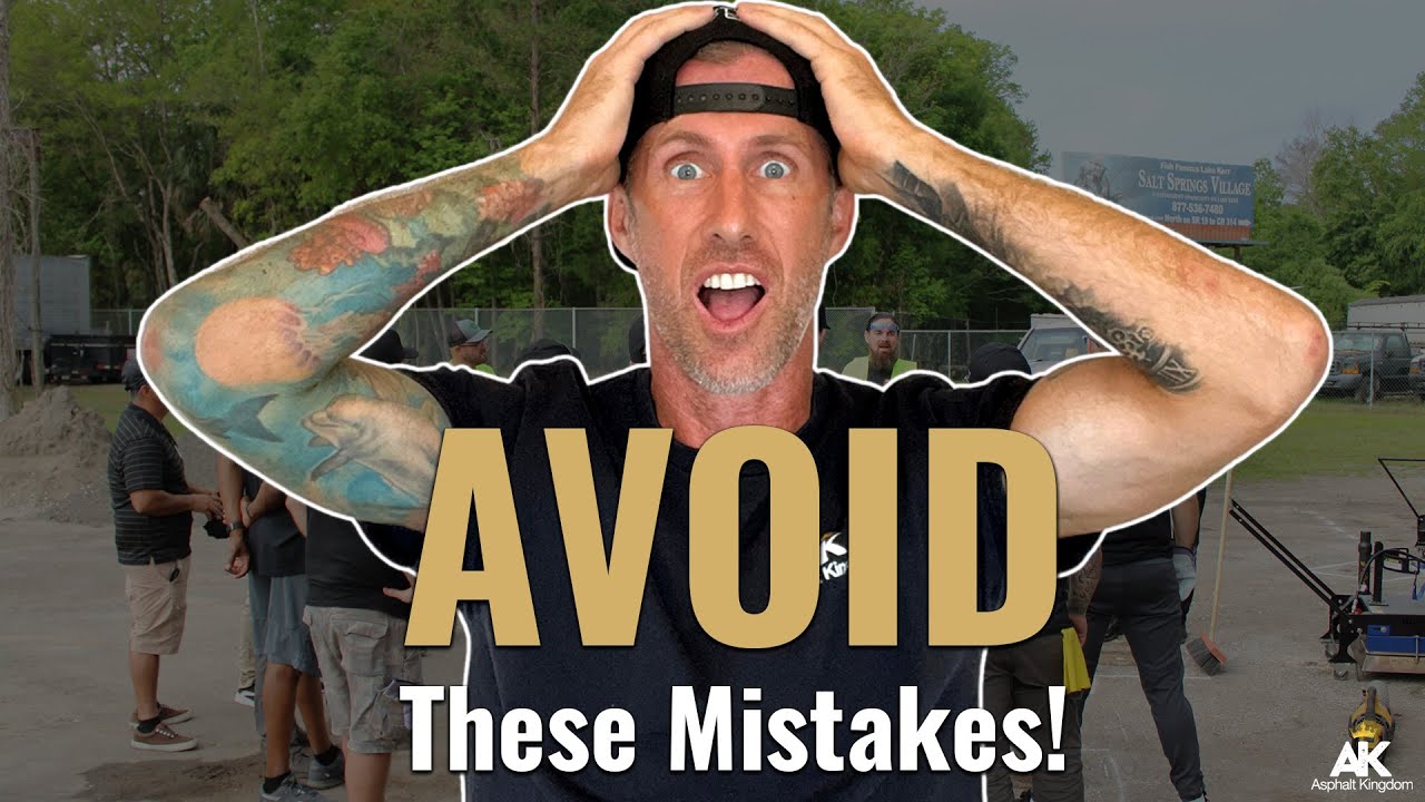 Top 3 Mistakes When Starting an Asphalt Paving Business