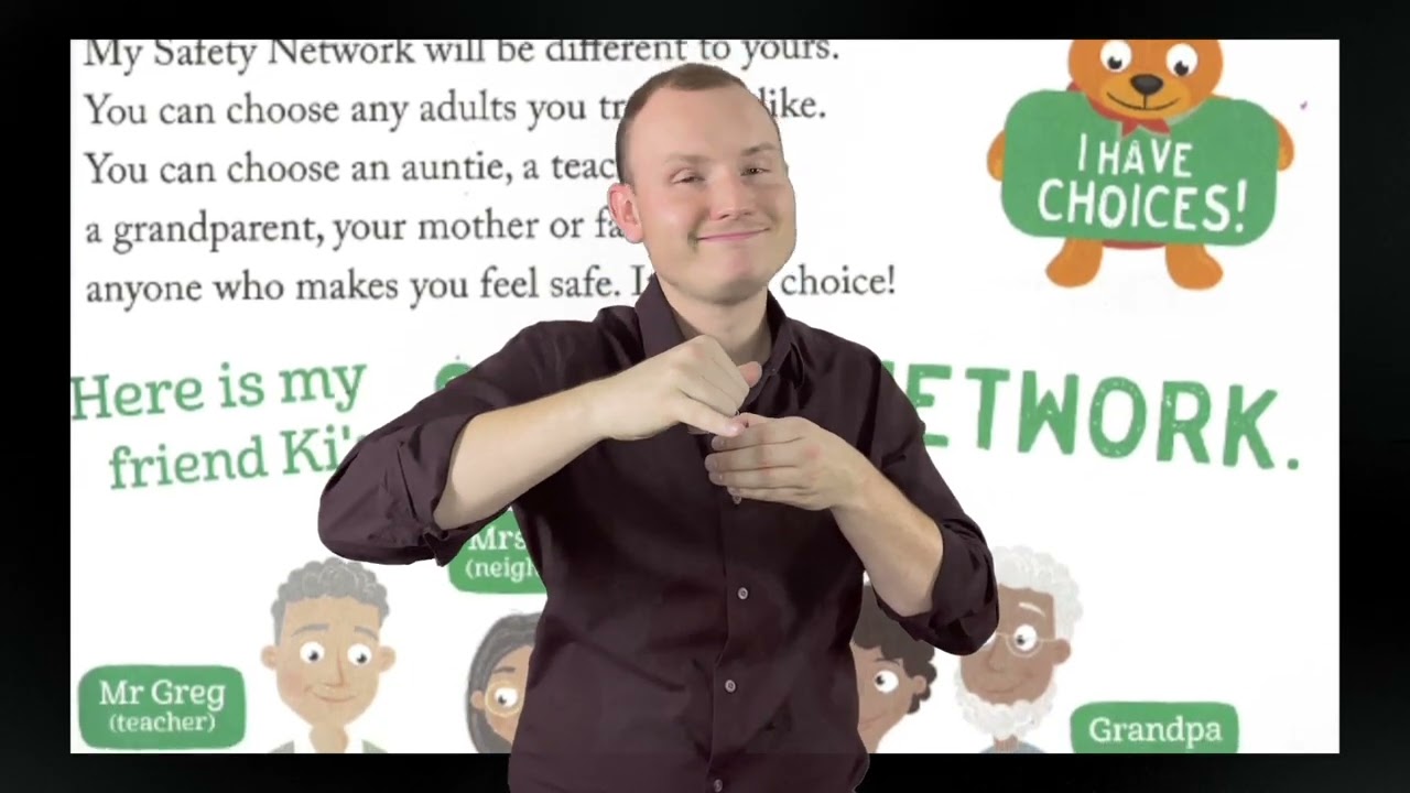 My Body! What I Say Goes! by Jayneen Sanders, author (ASL)