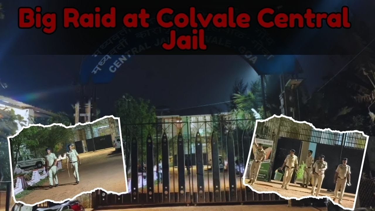 Big Raid at Colvale Central Jail