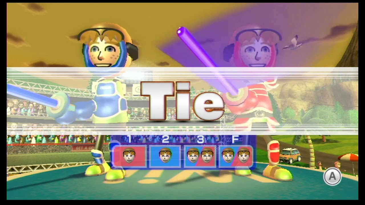 Wii Sports Resort- COOL KOS IN SWORDPLAY DUEL!