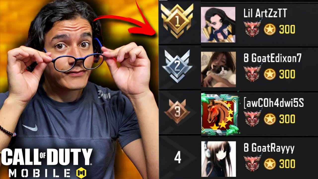 ENFRENTANDO al TOP 2 y 4 del MUNDO en COD MOBILE...