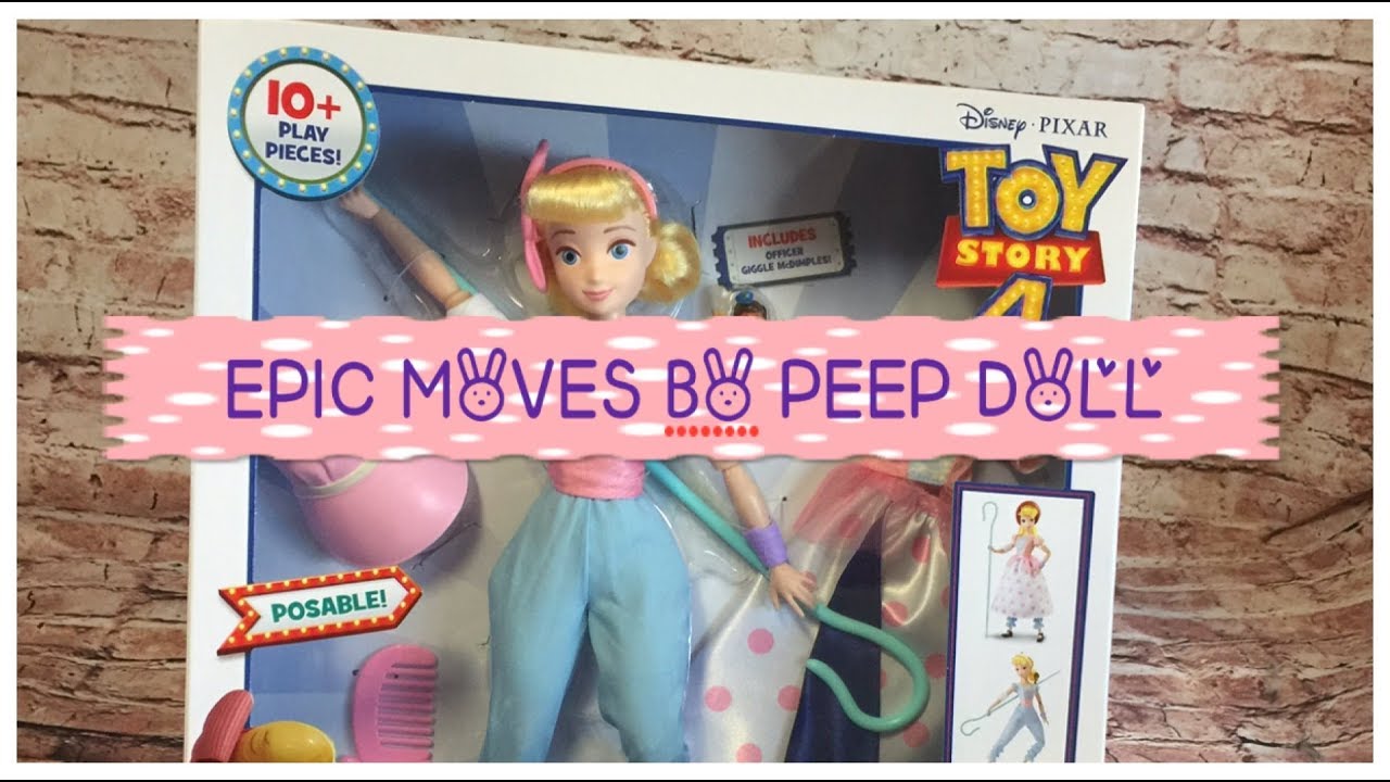 #toystory4 #doll #bopeep TOY STORY 4 EPIC MOVES BO PEEP  ACTION DOLL - ADULT COLLECTOR