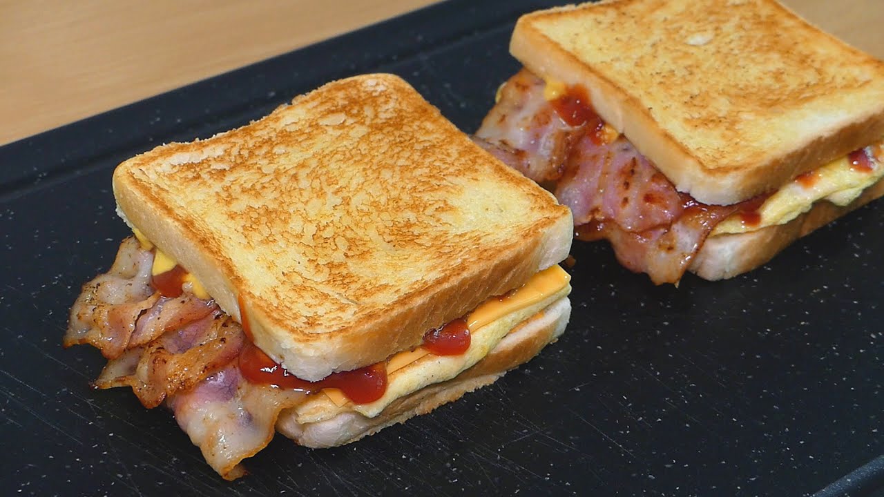 Рецепт тоста в стиле уличной кухни от дяди! Лучший сэндвич на завтрак!