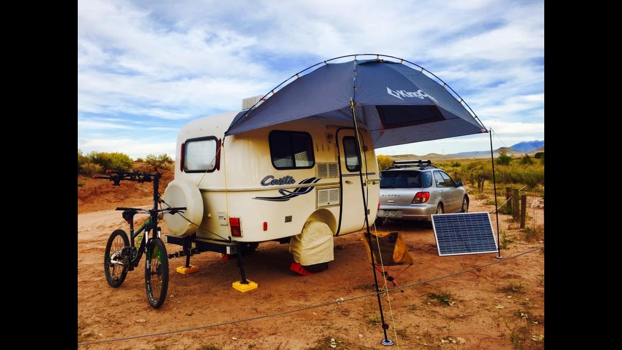 Solar Panels on my Casita Fiberglass RV -  From Start to Finish!