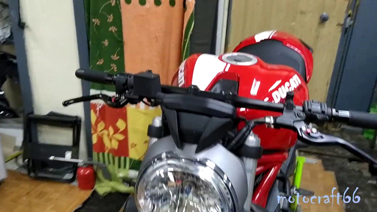 Ducati Monster 821 замена масла двигателя