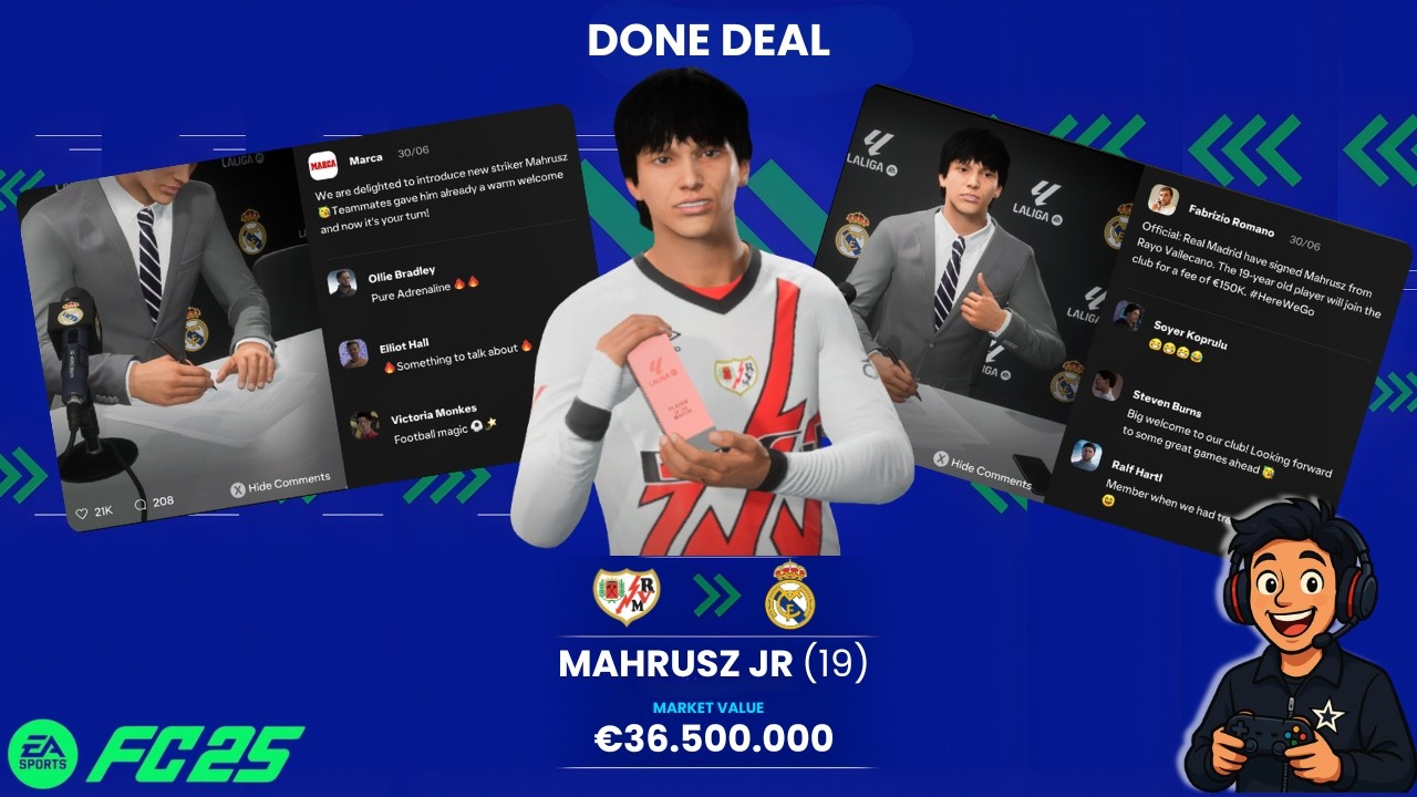 KITA LANJUTKAN CAREER KITA DI REAL MADRID!!