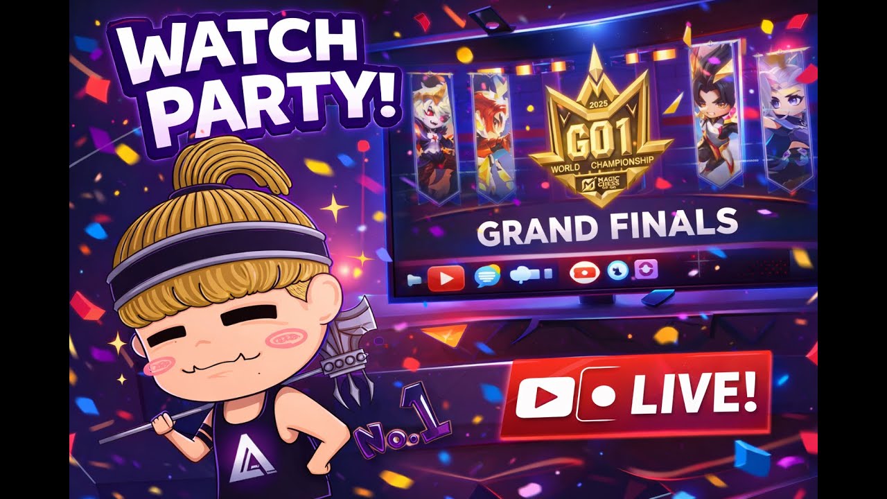 🔴Watch Party (ดูแข่ง) Magic Chess: Go Go World Championship Grand Finals | GO1 Grand Finals | TH
