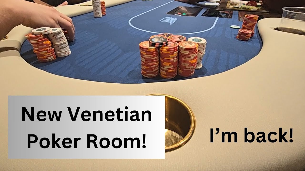 ALL In | Vegas | New Venetian Poker Room! | Back to Vlogs