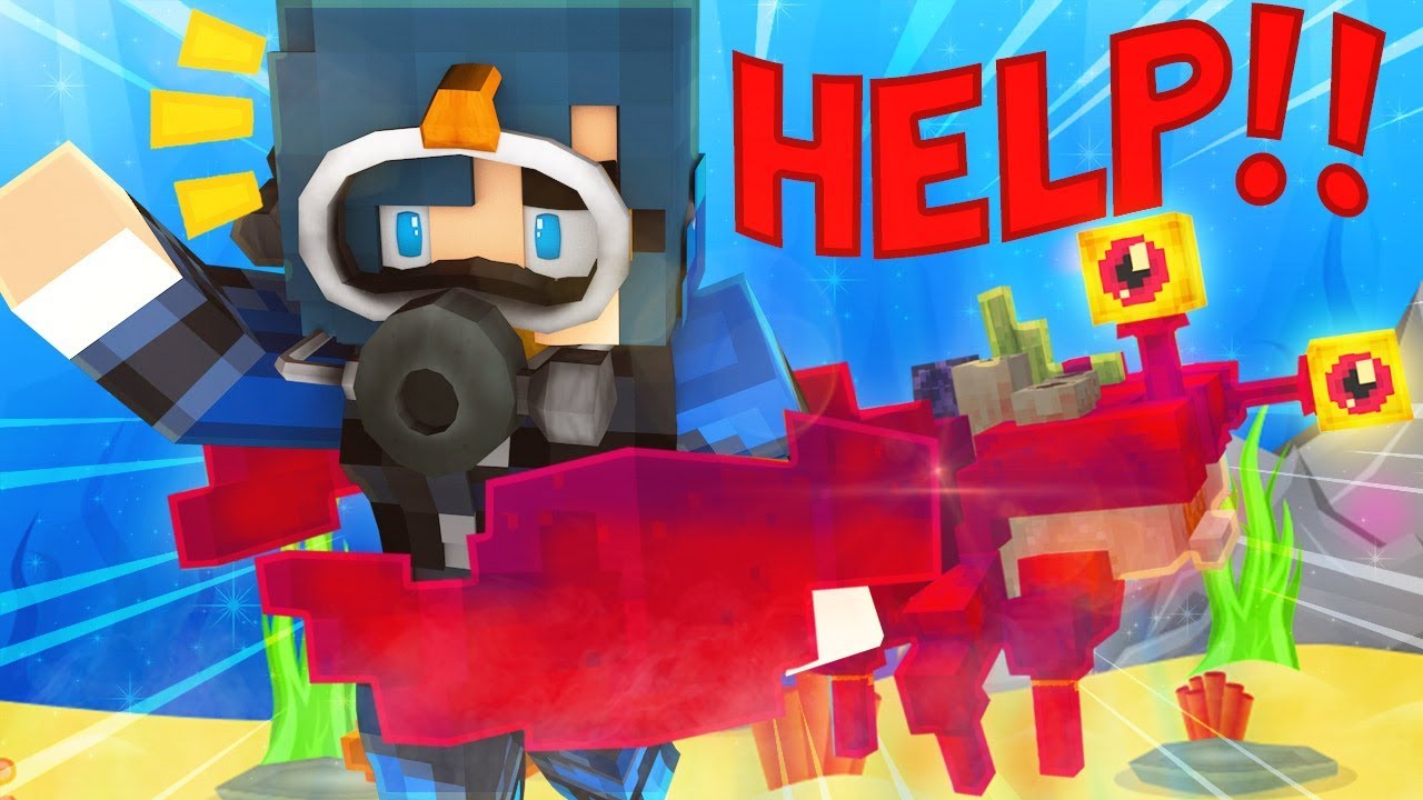 THE SCARIEST SEA MONSTERS YOU'VE EVER SEEN! (Minecraft Adventure Map)