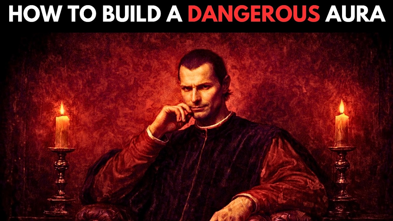 How to Build a Dangerous Aura (Dark Psychology Tricks) | Machiavelli