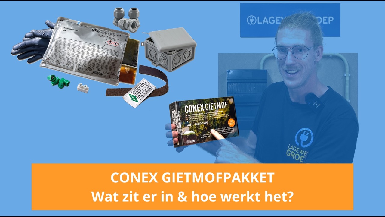 Hoe gebruik je een Gietmof - Wat krijg je bij een Gietmofpakket van Conex