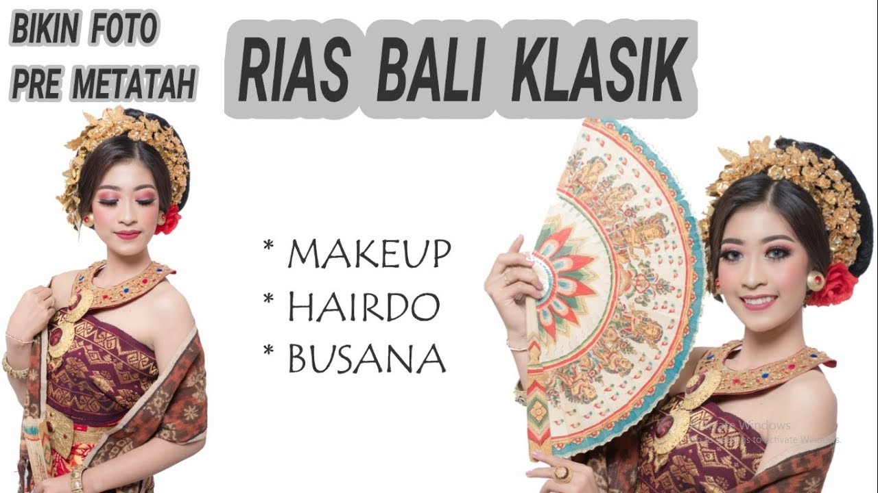 RIAS BALI KLASIK | PRE METATAH | TRI UTARINI