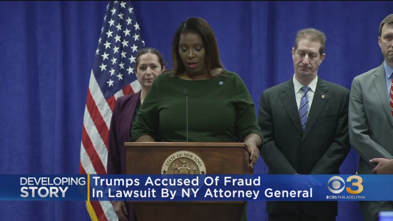 New York's Attorney General suing former President Donald Trump, company