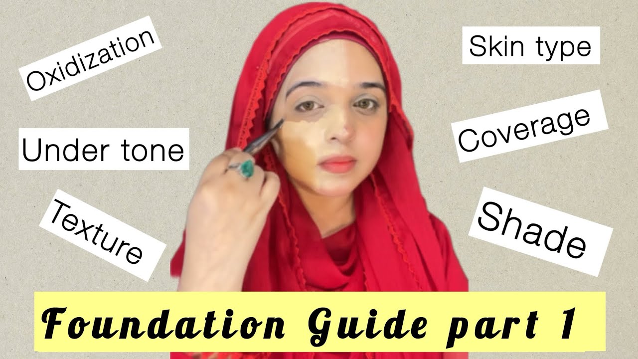 Foundation Guide For Beginners & Professionals part 1 | Saania Irfan