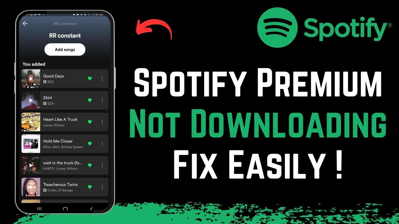 Spotify Premium Download Not Working | Easy Fix Solution !