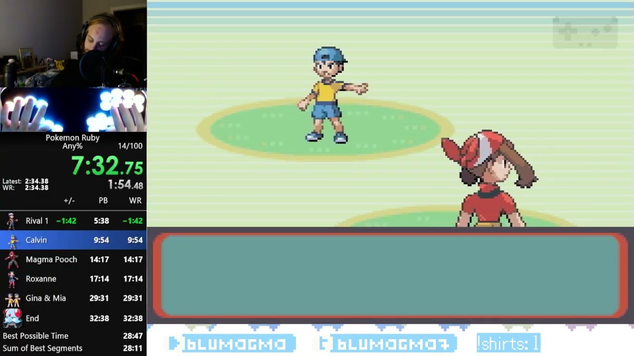 Pokemon Ruby Any% Speedrun in 