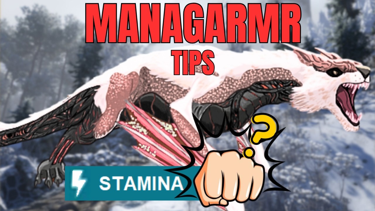 ARK: Survival Ascended - How to Use the Managarmr Like a Pro!