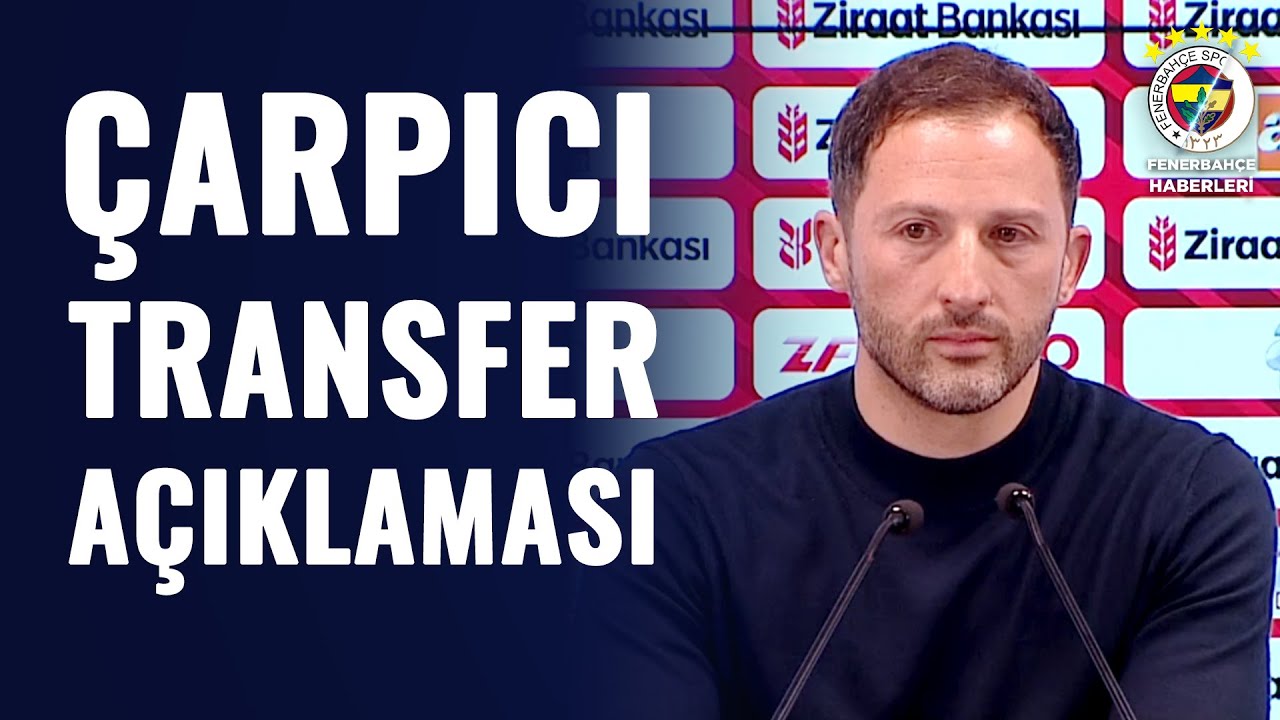 Tedesco'dan ÇARPICI Açıklama! 