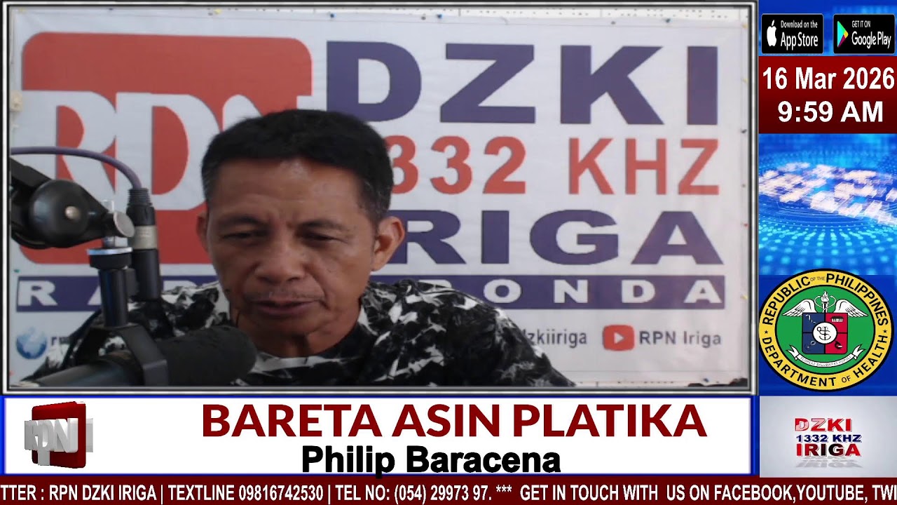 BARETA ASIN PLATIKA| MAR 16,2026