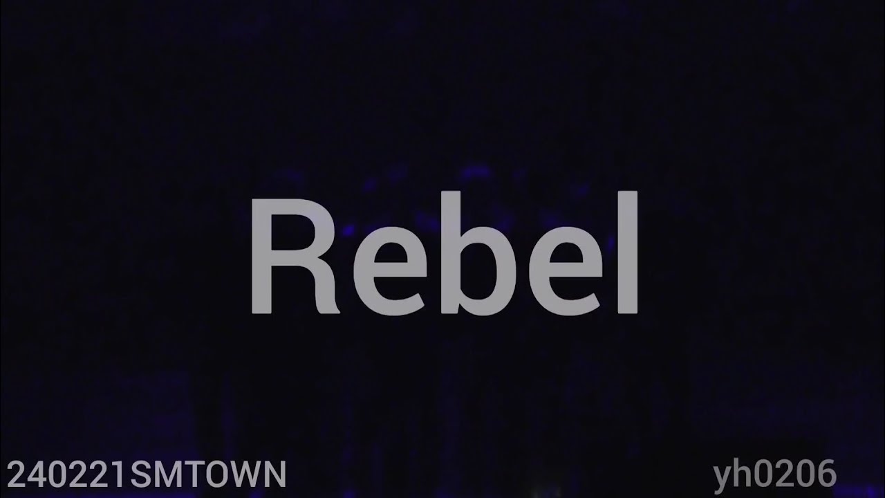 ♪Rebel♪ 240221 SMTOWN  U-KNOW YUNHO 유노윤호 TVXQ 동방신기 東方神起