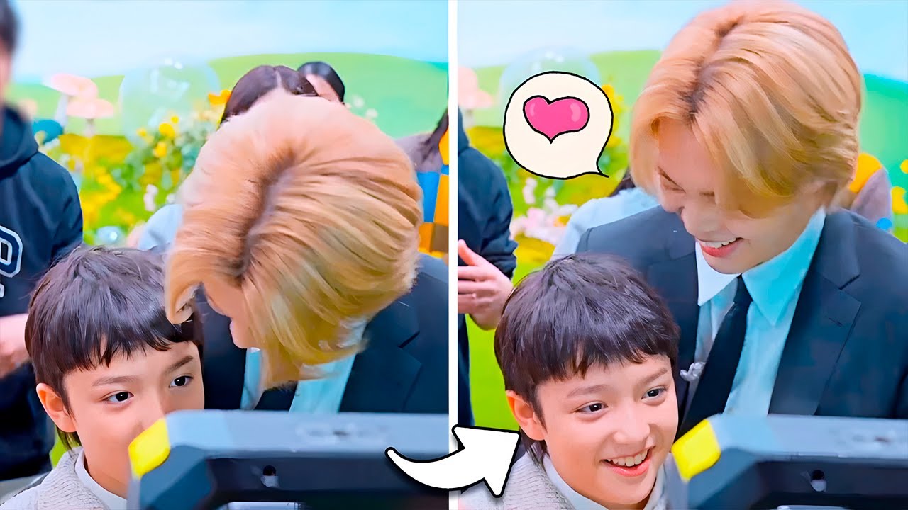 How BTS Jimin treats kids