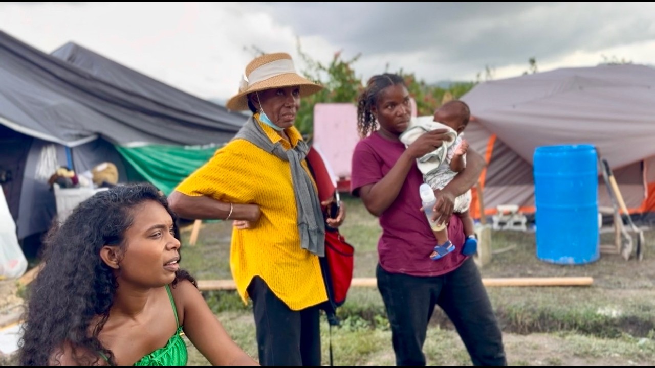Mom living under tent gets help rebuilding