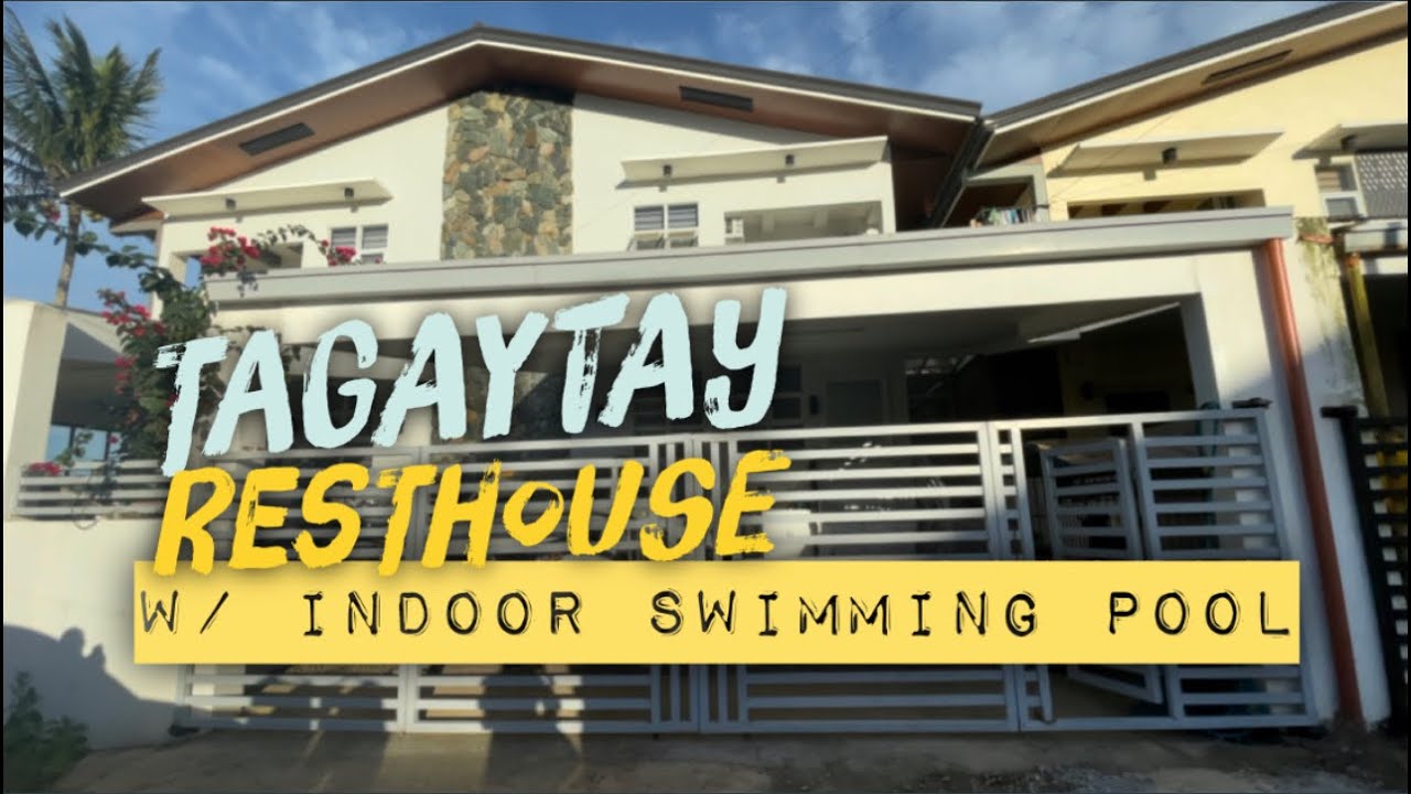 SOLD! • Tagaytay Resthouse w/ Indoor Pool @nov9tv #staycation