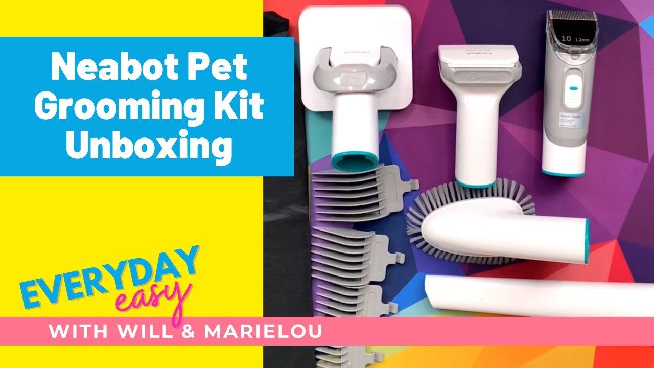 Neabot P1 Pro Pet Grooming Kit & Vacuum Unboxing!
