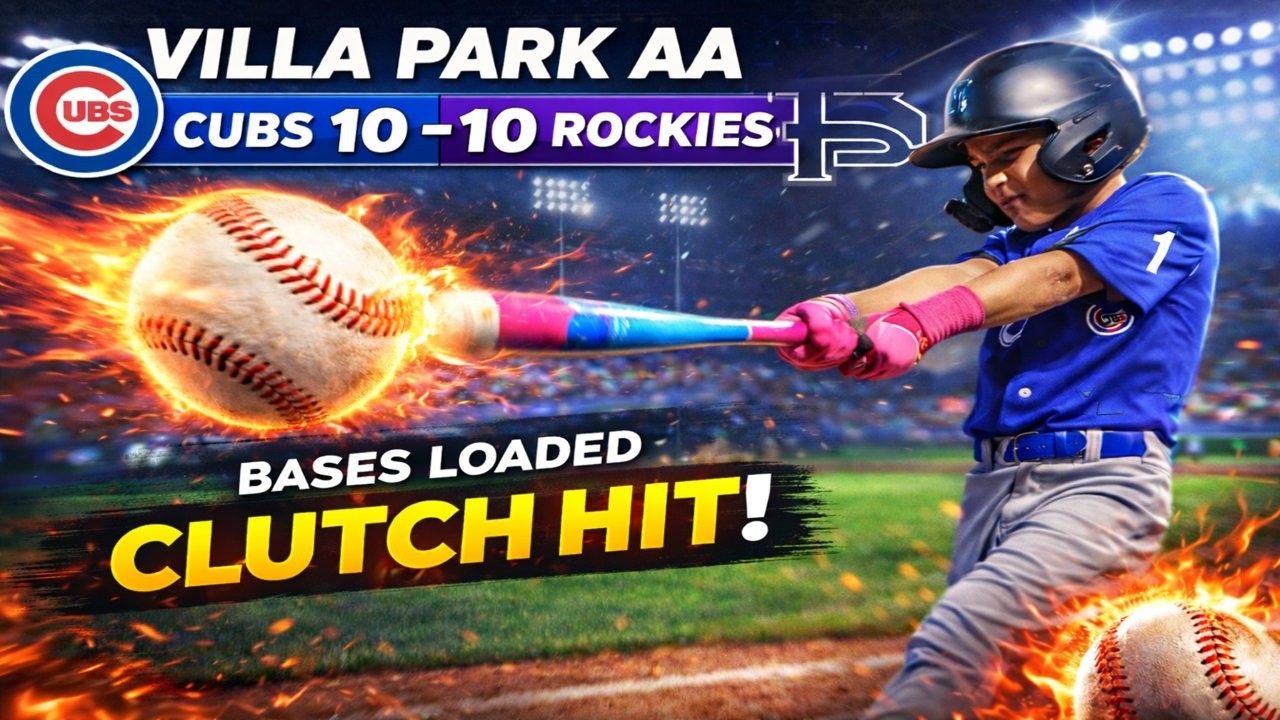 BASES LOADED AND ... | Cubs vs Rockies AA Little League Cubs vs Rockies
