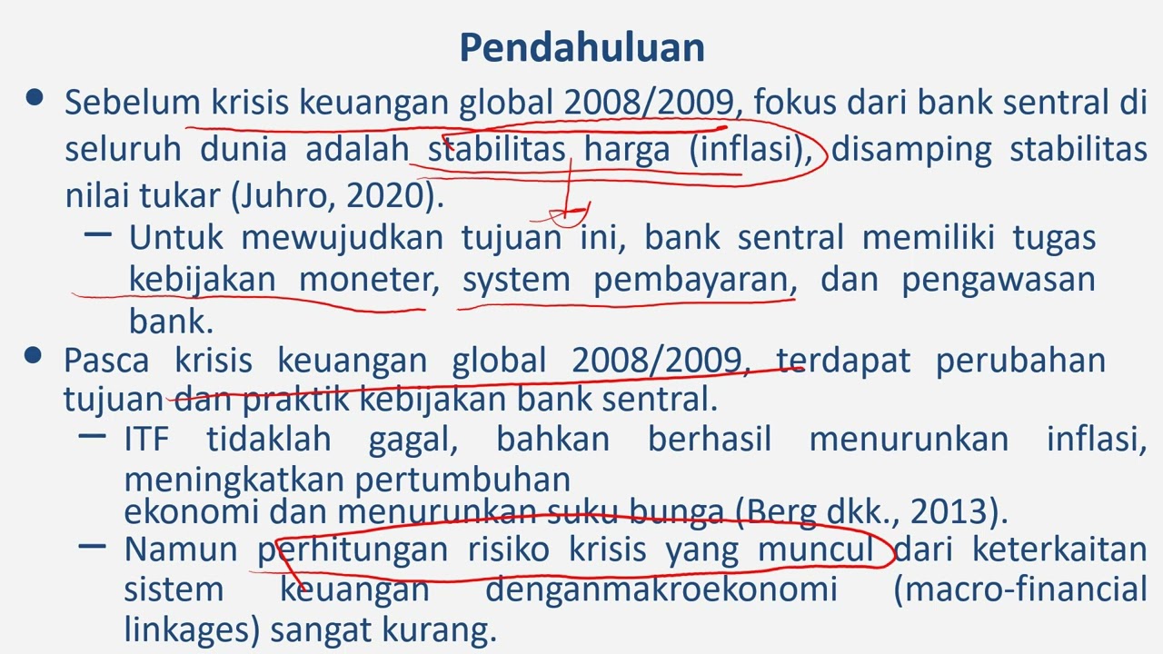 Bauran Kebijakan Bank Sentral  Part 1