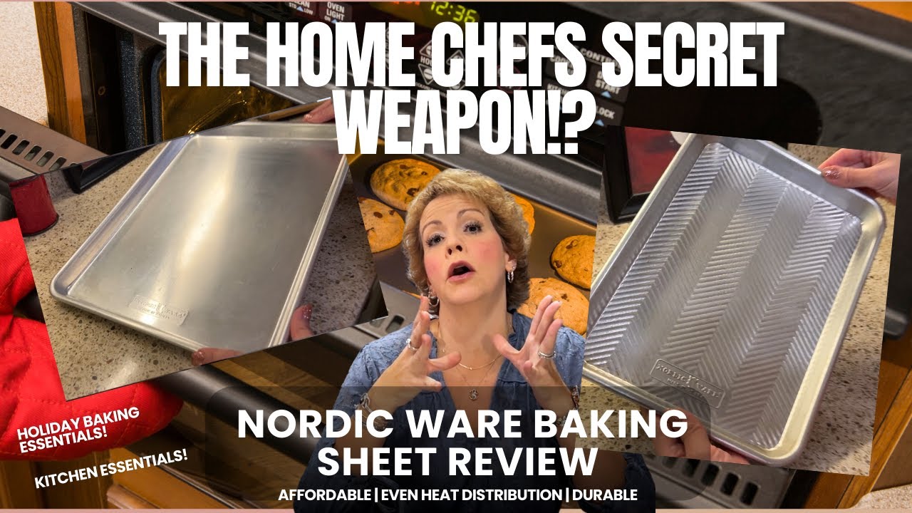 The Home Bakers SECRET Weapon!? Nordic Ware Baking Sheet Review a Kitchen Essential!