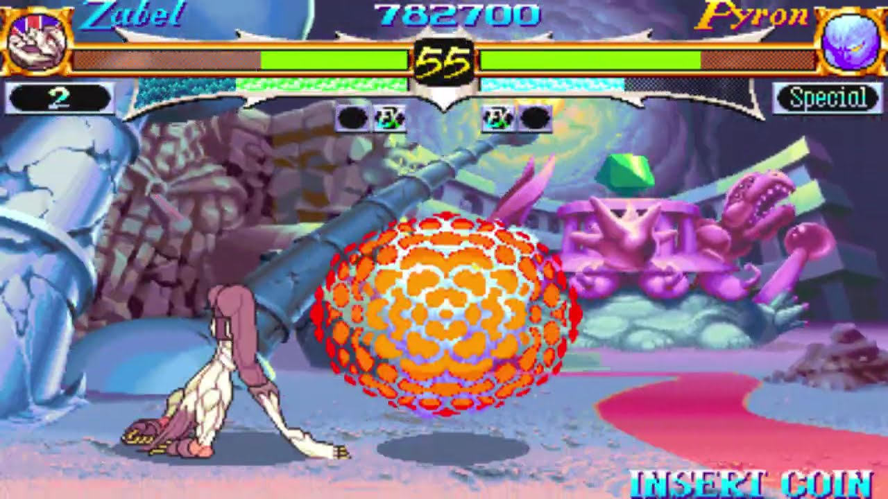 ヴァンパイアハンター  （ザベル・ザロック） 【AC ワンコインALL】 中Pカラー