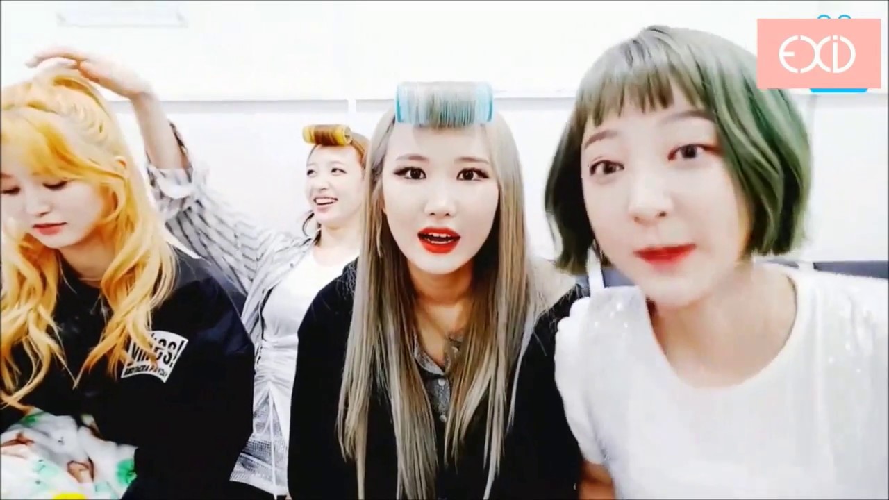 극한직업 체험 중인 EXID 임시리더 LE