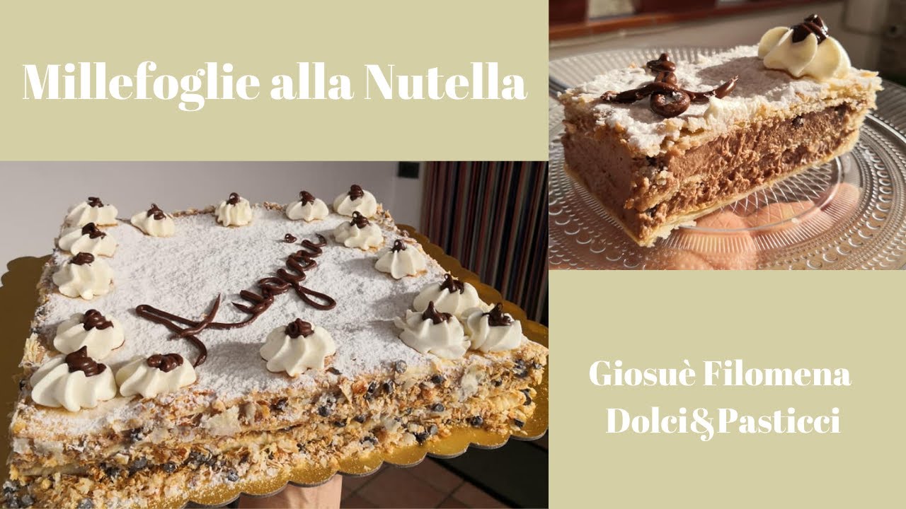 Millefoglie alla Nutella
