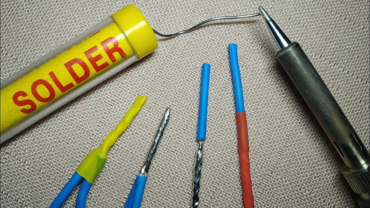 How to Solder Two Wires Together