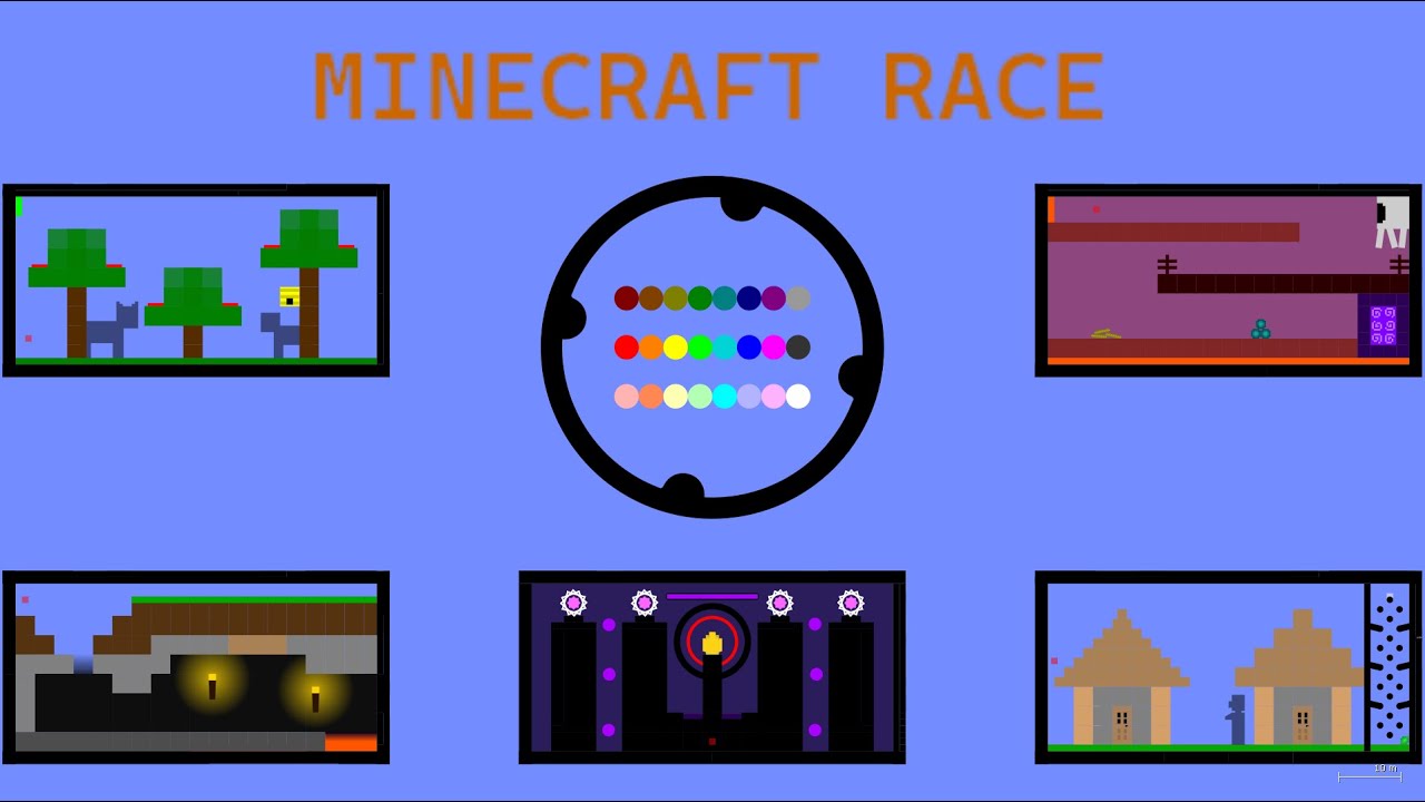 24 Marble Race - EP. 6: Minecraft Race