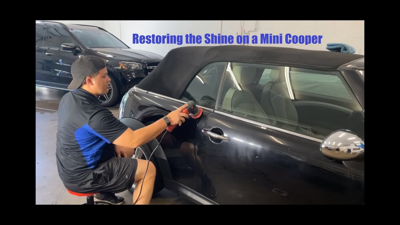 Restoring the Shine: Polishing a Badly Faded Mini Cooper