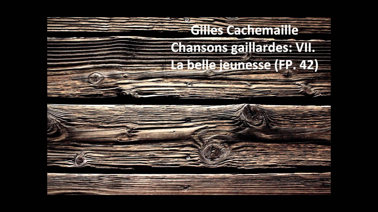 Gilles Cachemaille: The complete 