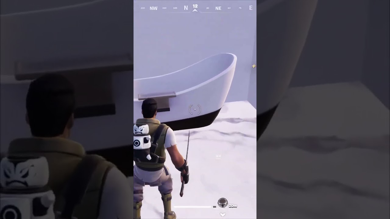 Sword Master sneaks inside! Pure tactical Fortnite focus.