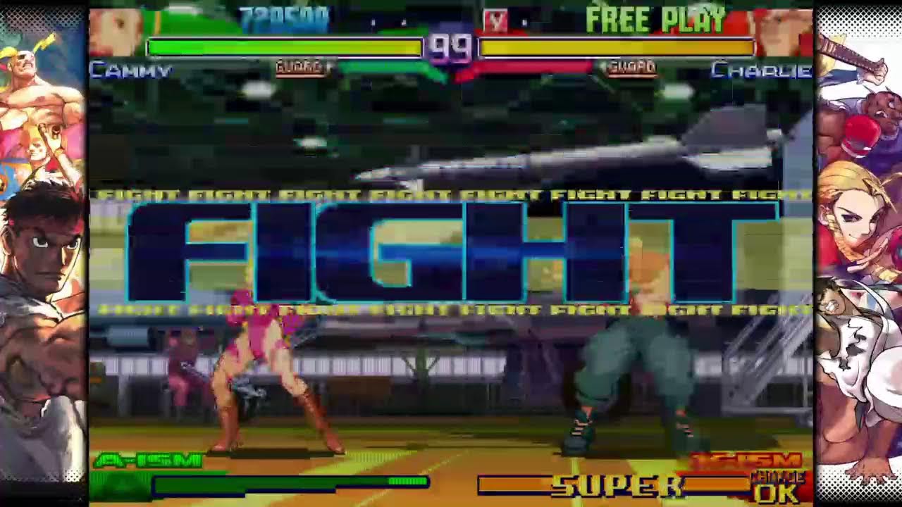 Street Fighter Alpha 3 Upper Cammy Arcade mode March 2026