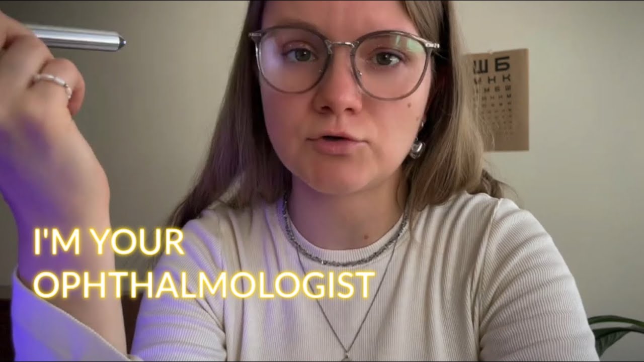 АСМР Ролевая Игра | Окулист | Тихий голос