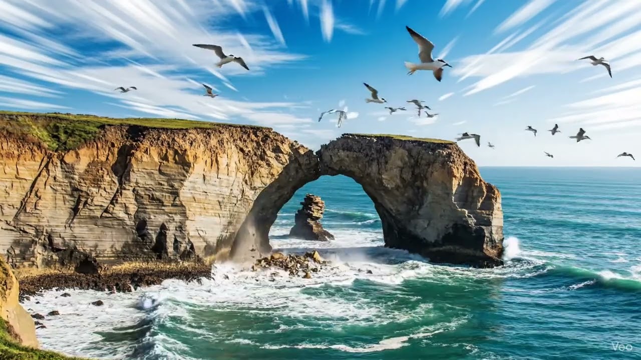 Coastal Erosion Explained Through Animation
